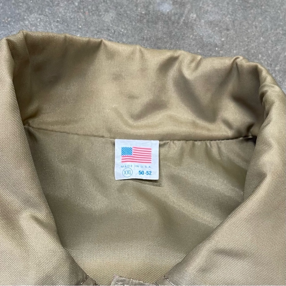 Vintage Bass Pro Shops Stearns Jacket XXL Tan Stripe Outdoor USA - Picture 3 of 10